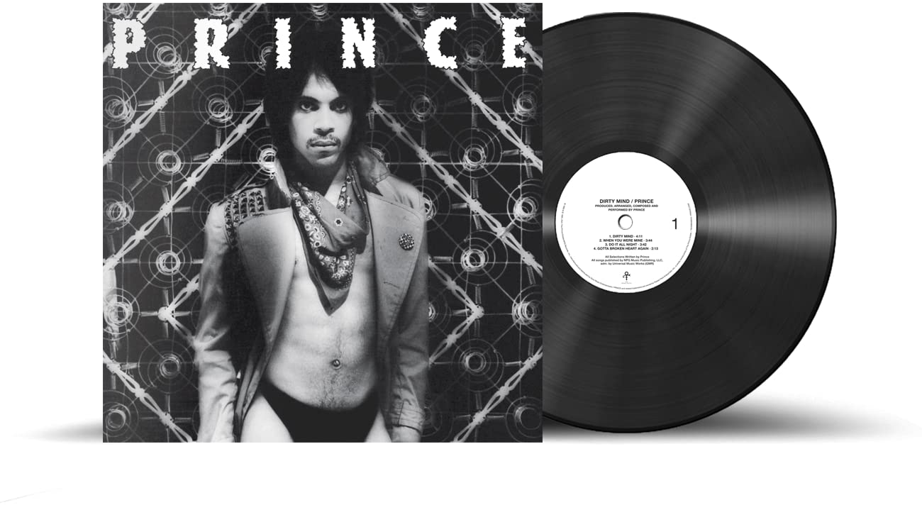 Pochette de l'album Dirty Mind de Prince, 1980